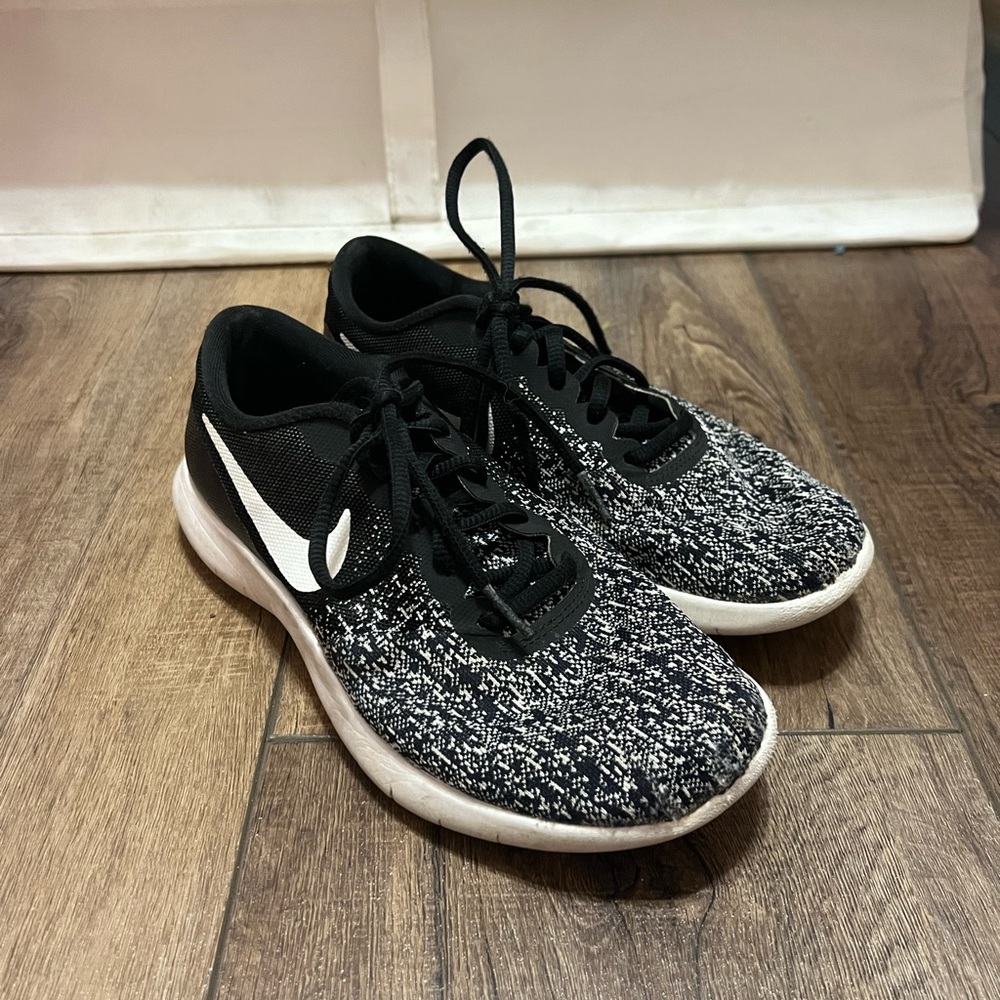 Black Nike sneakers